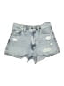 Levi's 100% Cotton Hearts Blue Denim Shorts Size 30 waist - photo 1