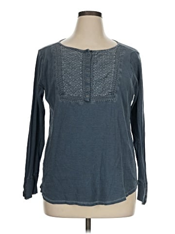 Lucky Brand Long Sleeve Blouse (view 1)