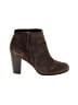 Cole Haan 100% Leather Brown Ankle Boots Size 9 1/2 - photo 1