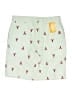 Gymboree 100% Cotton Print Green Shorts Size 12 - photo 1
