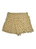 Xhilaration 100% Rayon Polka Dots Yellow Shorts Size XL - photo 1
