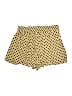 Xhilaration 100% Rayon Polka Dots Yellow Shorts Size XL - photo 2