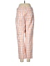 Ann Taylor Checkered-gingham Orange Casual Pants Size 6 - photo 2