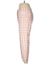 Ann Taylor Checkered-gingham Orange Casual Pants Size 6 - photo 5