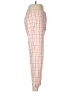 Ann Taylor Checkered-gingham Orange Casual Pants Size 6 - photo 4
