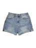 No Boundaries Blue Denim Shorts Size 9 - photo 1
