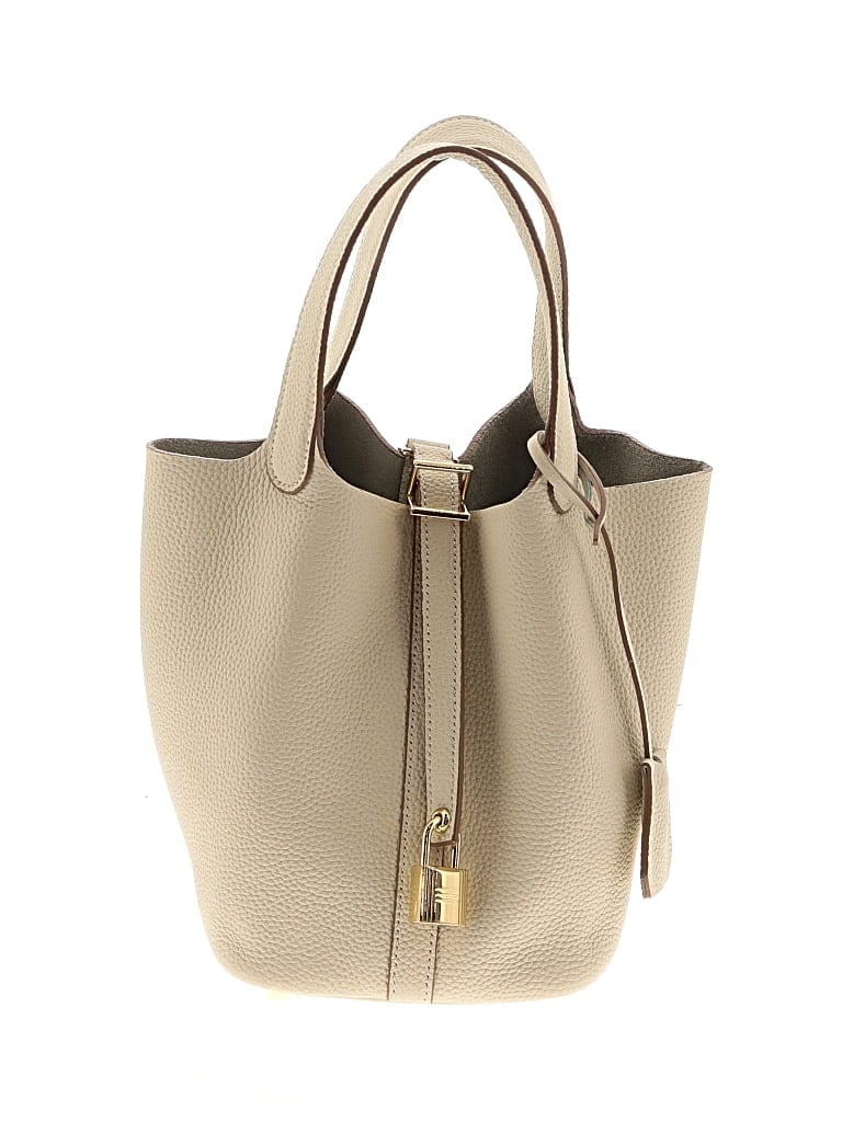 Pre-owned Unbranded Bucket Bag In Gray
