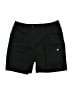 Larry Levine Solid Black Cargo Shorts Size 10 - photo 1