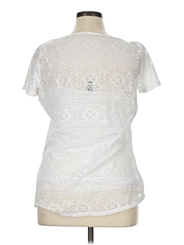Lauren by Ralph Lauren Short Sleeve Top (view 2)