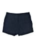 Athleta 100% Linen Solid Blue Shorts Size 10 - photo 1