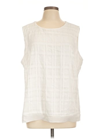 Calvin Klein Sleeveless Blouse (view 1)