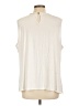 Calvin Klein Ivory Sleeveless Blouse Size L (estimated) - photo 2