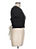 Boture Black Short Sleeve Top Size L - photo 4