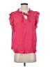 Maison d' Amelie 100% Polyester Pink Sleeveless Blouse Size S - photo 1