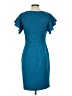 Ellen Tracy 100% Polyester Teal Cocktail Dress Size 4 - photo 2