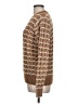 Falls Creek Print Brown Pullover Sweater Size L - photo 5