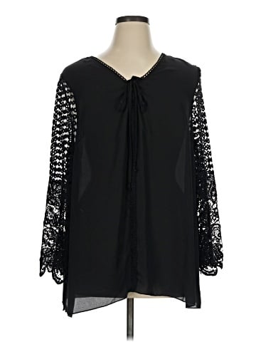 Catherines 3/4 Sleeve Blouse (view 1)