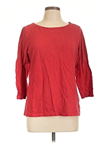 JCPenney 3/4 Sleeve T-Shirt (view 1)