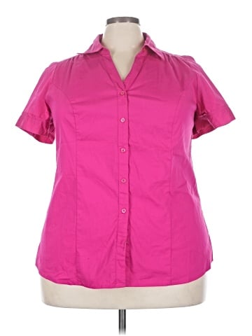 Lane Bryant Short Sleeve Blouse (view 1)