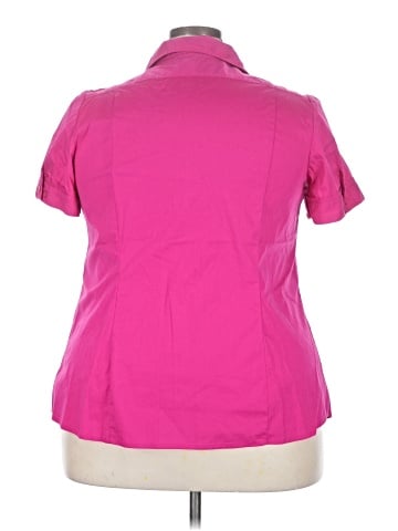 Lane Bryant Short Sleeve Blouse (view 2)