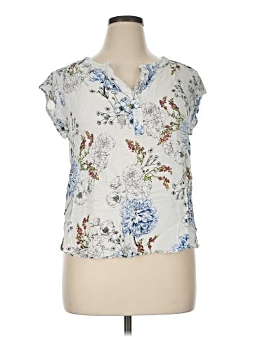 Daniel Rainn Short Sleeve Blouse (view 1)