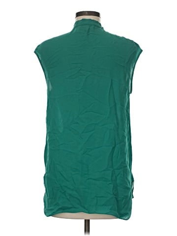 Vince. Sleeveless Silk Top (view 2)