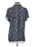 Banana Republic 100% Polyester Blue Short Sleeve Blouse Size S - photo 2