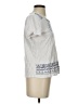 Preswick & Moore 100% Cotton Silver Short Sleeve Top Size S (petite) - photo 4