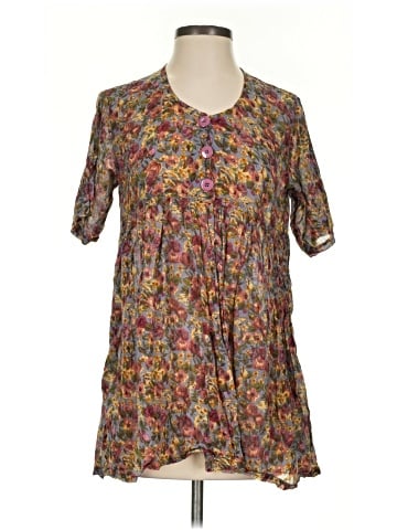 At Last & Co. Short Sleeve Blouse (view 1)