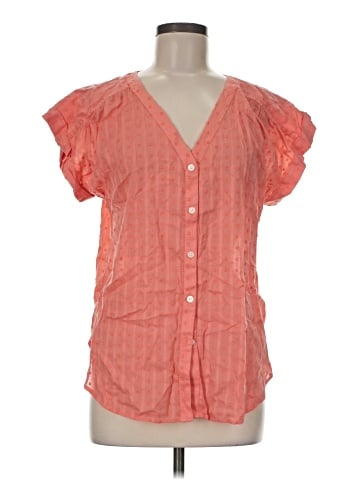 Ann Taylor LOFT Short Sleeve Blouse (view 1)