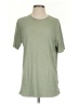 Rag & Bone Solid Green Short Sleeve T-Shirt Size S - photo 1