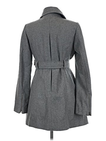 Tulle Wool Coat (view 2)