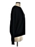 H&M Solid Black Pullover Sweater Size M - photo 4