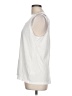 Caslon White Sleeveless T-Shirt Size L - photo 5