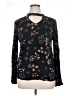 Maurices 100% Rayon Black Long Sleeve Blouse Size XL - photo 1
