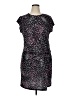 Originality Animal Print Black Casual Dress Size XL - photo 1