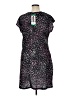 Originality Animal Print Black Casual Dress Size XL - photo 2