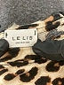 Le Lis Animal Print Tan Short Sleeve Turtleneck Size S - photo 7