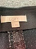 Ann Taylor LOFT Tweed Gray Casual Skirt Size S - photo 4