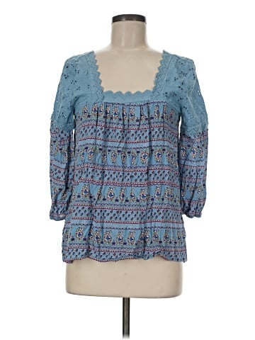 Entro 3/4 Sleeve Blouse (view 1)