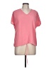 Fred David Pink Short Sleeve Top Size M - photo 1