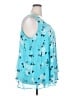 Lane Bryant 100% Polyester Teal Sleeveless Blouse Size 22 - photo 4