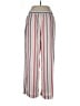 Rafaella Stripes Pink Linen Pants Size L - photo 2