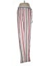 Rafaella Stripes Pink Linen Pants Size L - photo 4