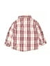 DKNY Plaid Red Long Sleeve Button-Down Shirt 9-12 MO / 12 MO - photo 2