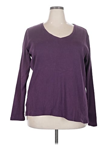 St. John's Bay 3/4 Sleeve T-Shirt (view 1)