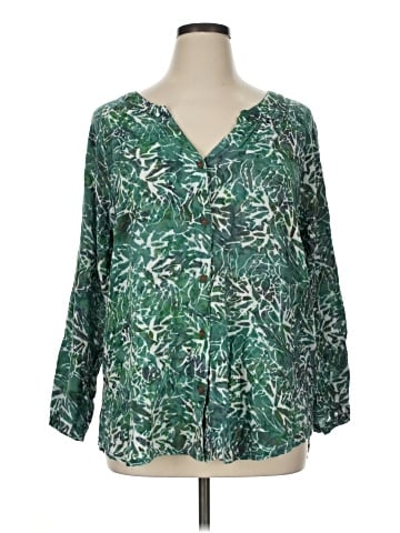 Soft Surroundings Long Sleeve Blouse (view 1)