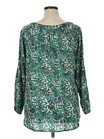 Soft Surroundings Long Sleeve Blouse (view 2)