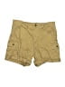 Lee Solid Tan Khaki Shorts Size 10M - photo 1