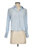 Halogen Blue Long Sleeve Blouse Size S - photo 1